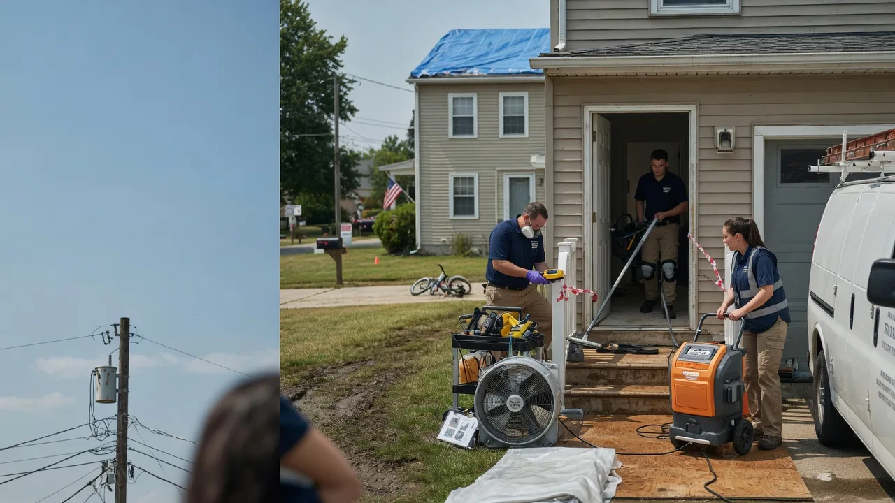 Water Damage Repair in Jefferson, PA near me